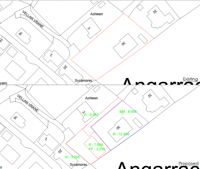 Existing and Proposed Site Plans Existing and Proposed Site Plans